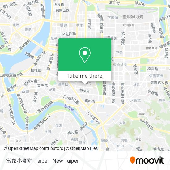 當家小食堂 map