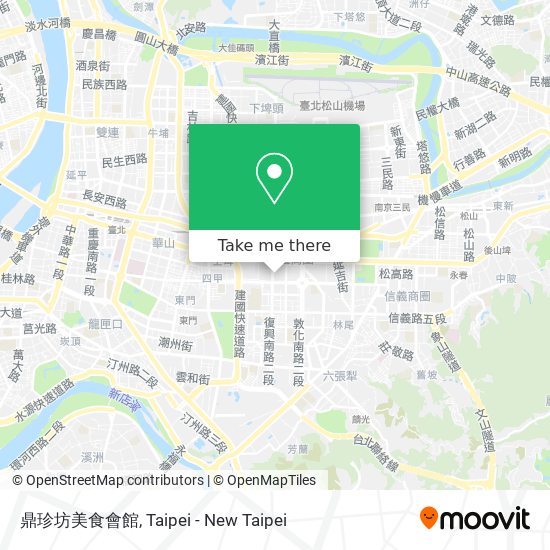 鼎珍坊美食會館 map