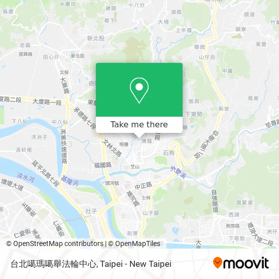 台北噶瑪噶舉法輪中心 map