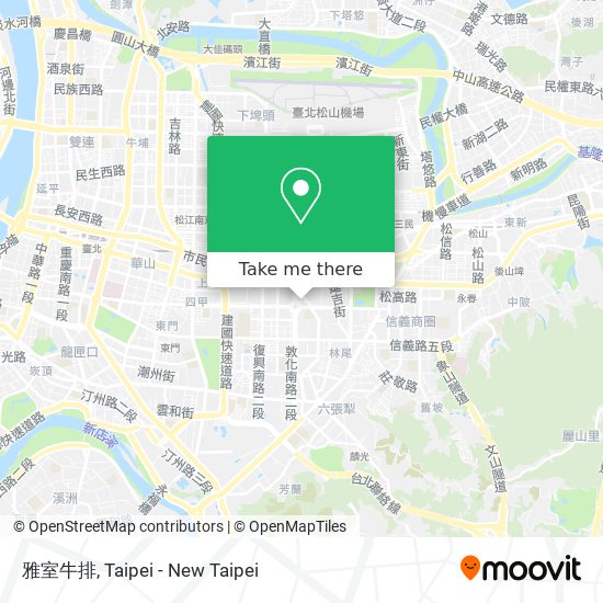 雅室牛排 map