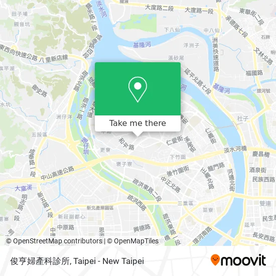 俊亨婦產科診所 map