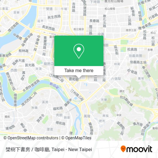 欒樹下書房 / 咖啡廳地圖