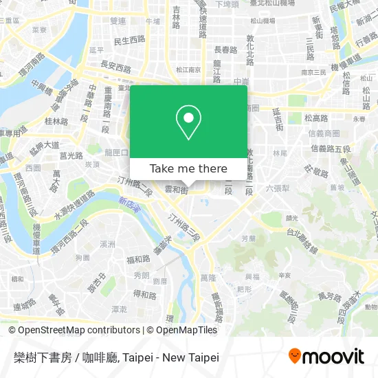 欒樹下書房 / 咖啡廳 map