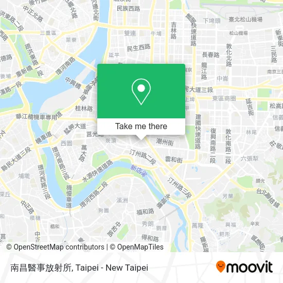 南昌醫事放射所地圖