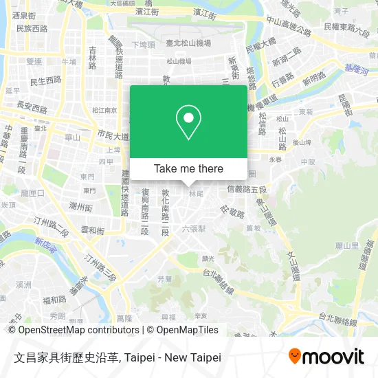 文昌家具街歷史沿革 map