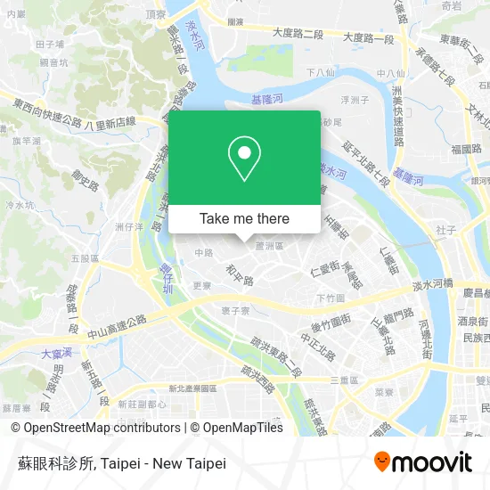 蘇眼科診所地圖