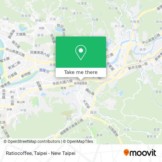 Ratiocoffee map