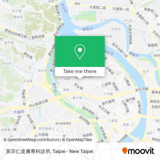 黃宗仁皮膚專科診所 map
