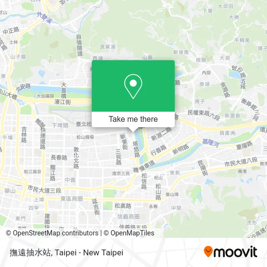 撫遠抽水站 map