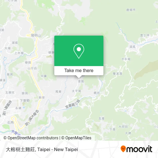 大榕樹土雞莊地圖
