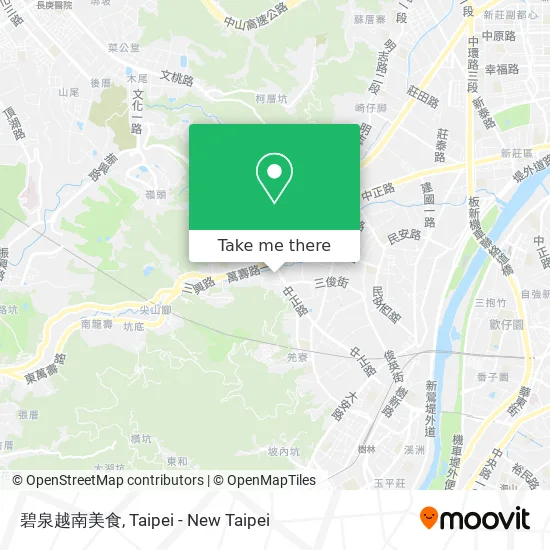 碧泉越南美食 map