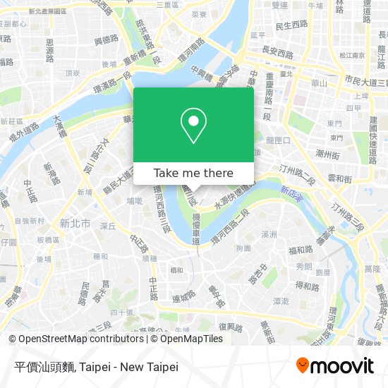 平價汕頭麵地圖