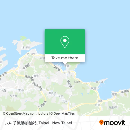 八斗子漁港加油站 map
