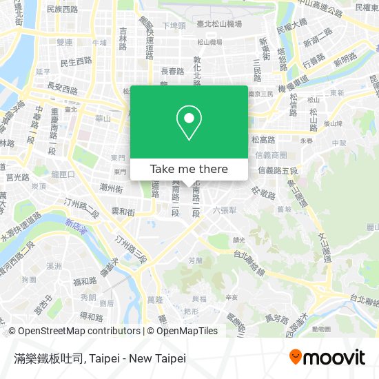 滿樂鐵板吐司 map