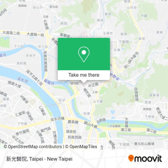 新光醫院地圖