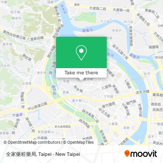 全家藥粧藥局 map