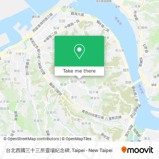 台北西國三十三所靈場紀念碑 map