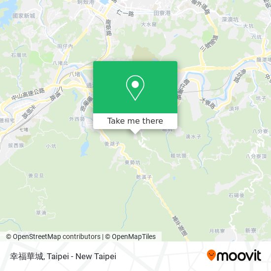 幸福華城 map