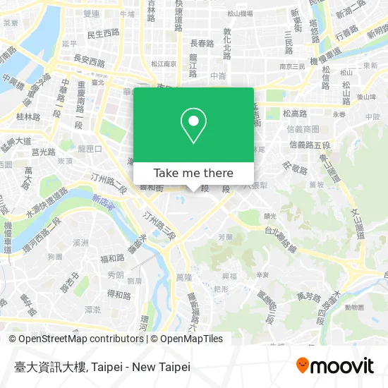 臺大資訊大樓 map