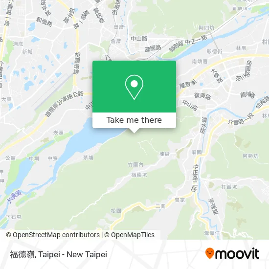 福德嶺 map