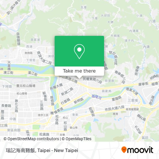 瑞記海南雞飯 map