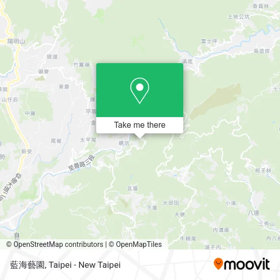 藍海藝園地圖