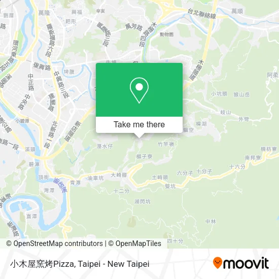 小木屋窯烤Pizza地圖