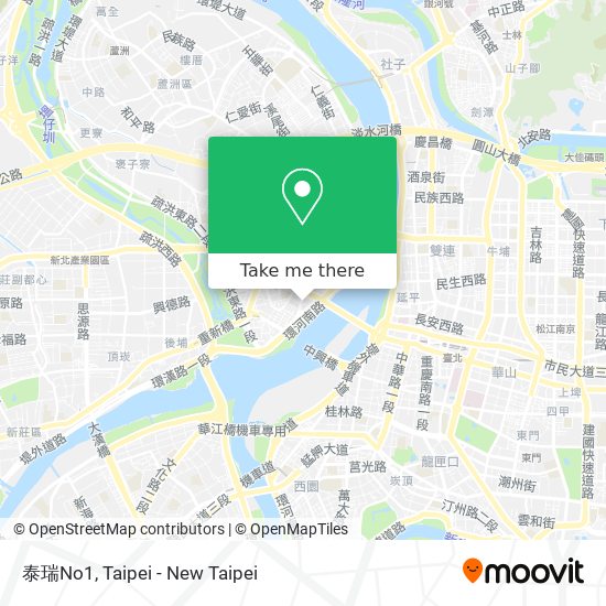 泰瑞No1地圖