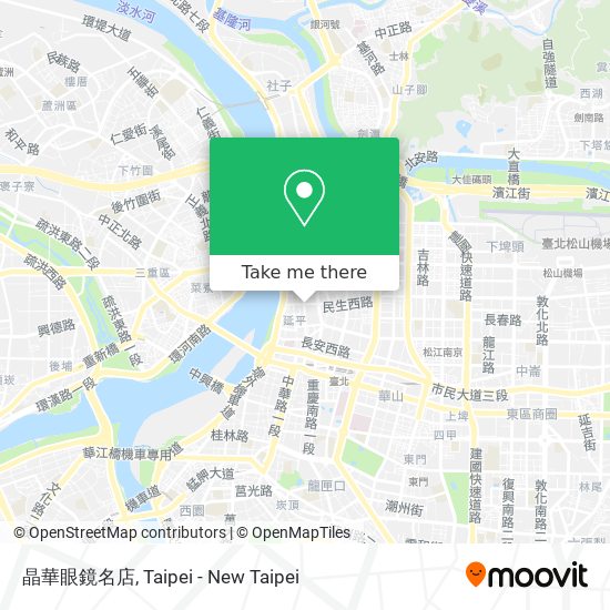 晶華眼鏡名店 map