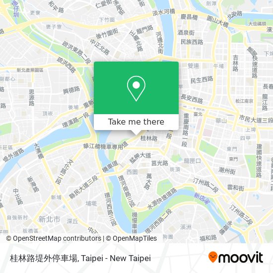 桂林路堤外停車場 map