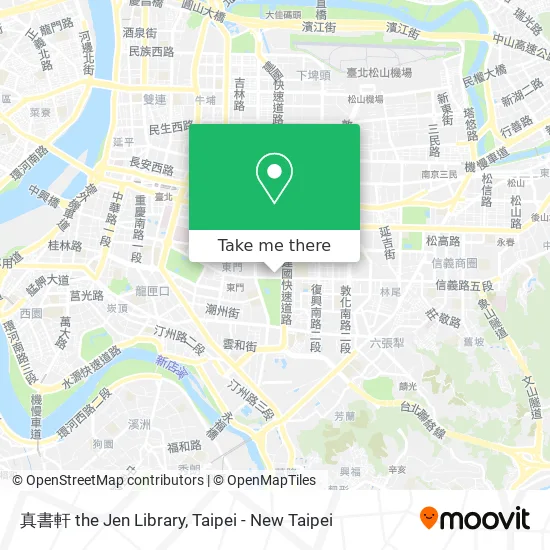 真書軒 the Jen Library map
