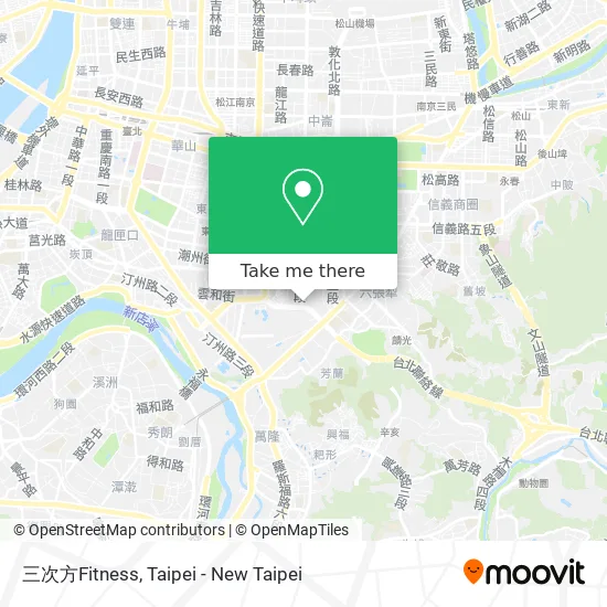 三次方Fitness map