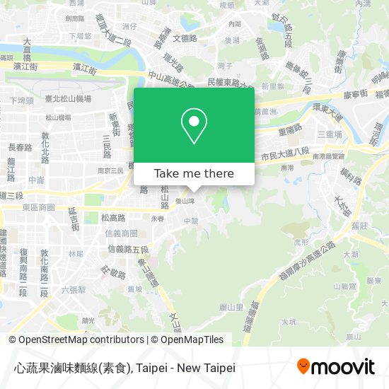 心蔬果滷味麵線(素食) map