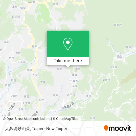 大鼎現炒山菜 map