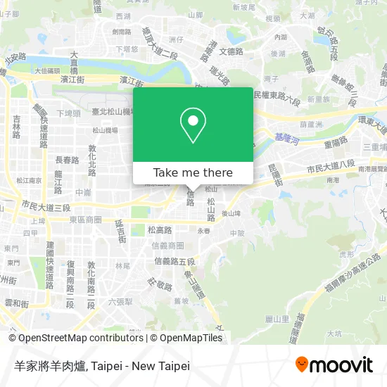 羊家將羊肉爐 map