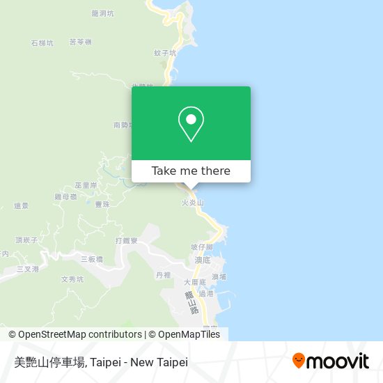 美艷山停車場 map