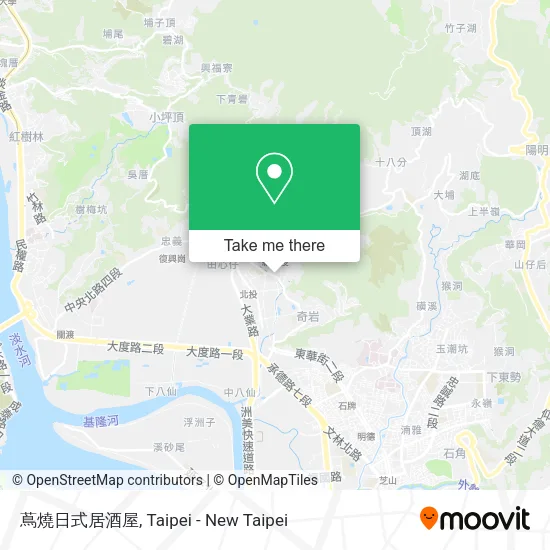蔦燒日式居酒屋 map