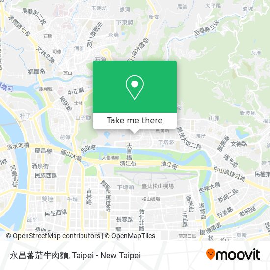 永昌蕃茄牛肉麵 map