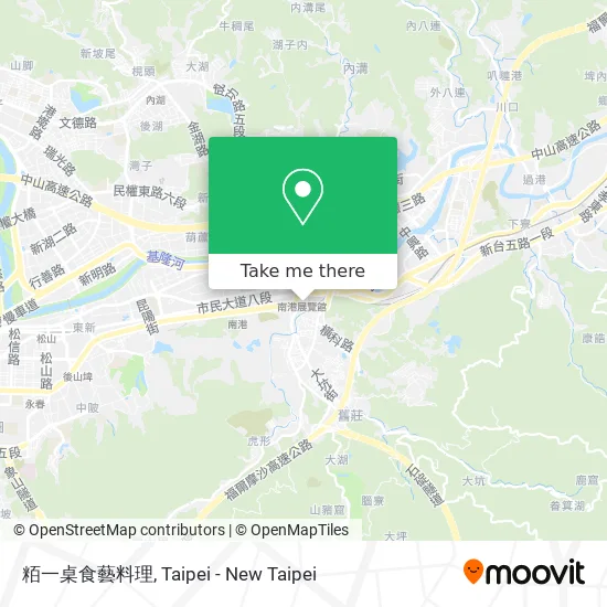 粨一桌食藝料理 map
