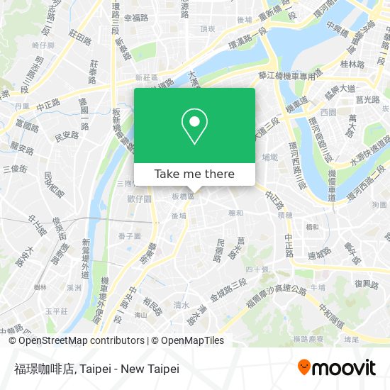 福璟咖啡店地圖