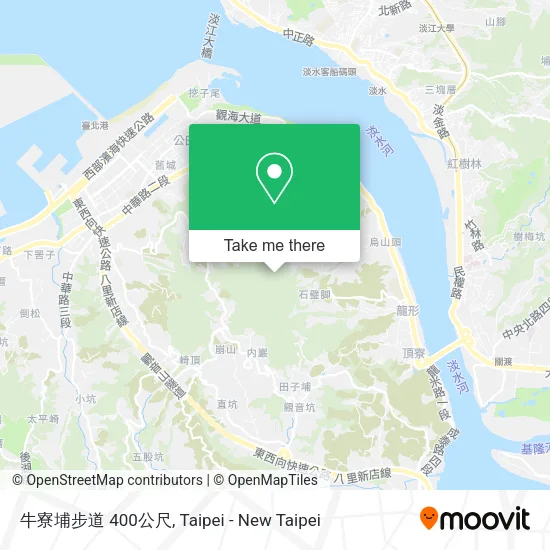 牛寮埔步道 400公尺地圖