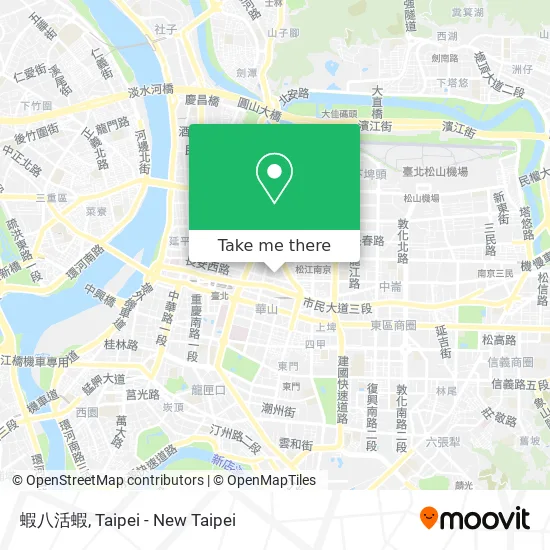 蝦八活蝦 map