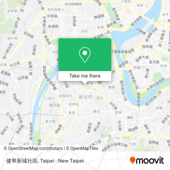 健華新城社區地圖