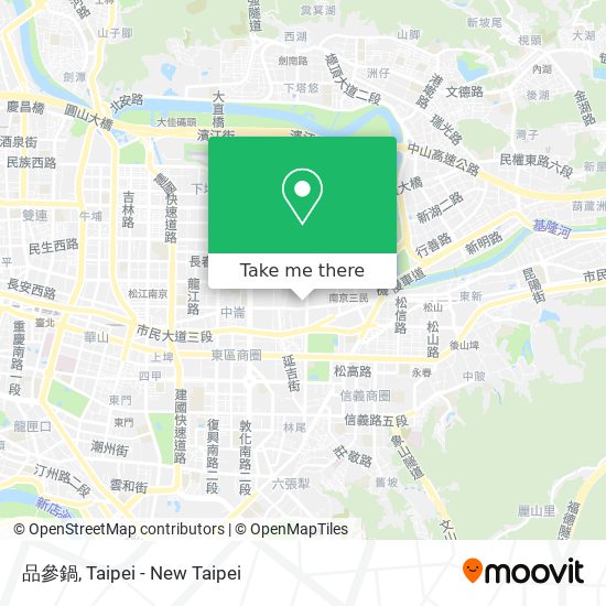 品參鍋 map