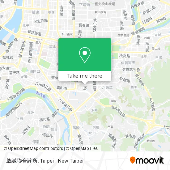啟誠聯合診所 map