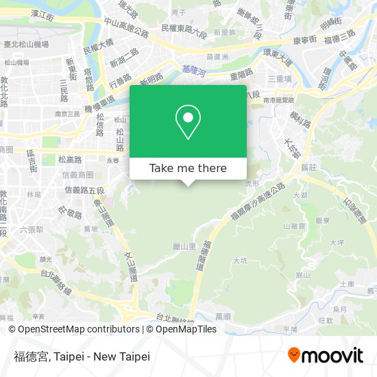 福德宮 map