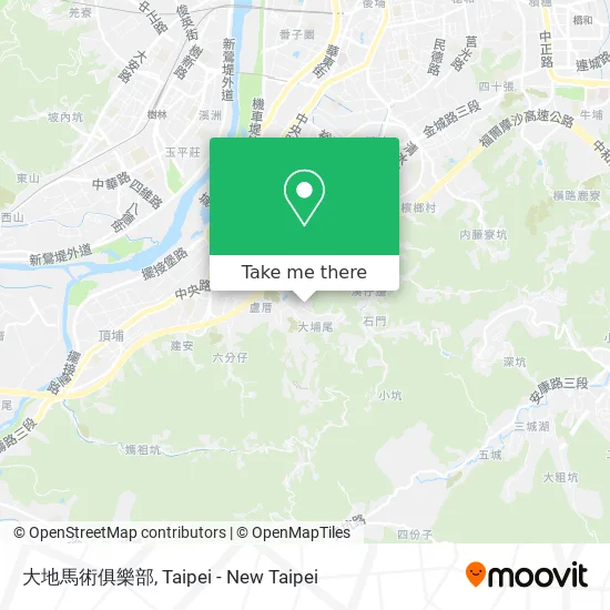大地馬術俱樂部 map