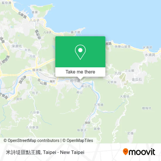 米詩堤甜點王國地圖