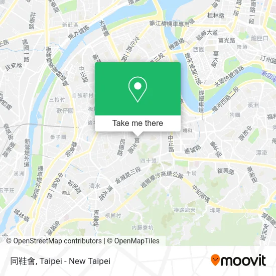 同鞋會 map