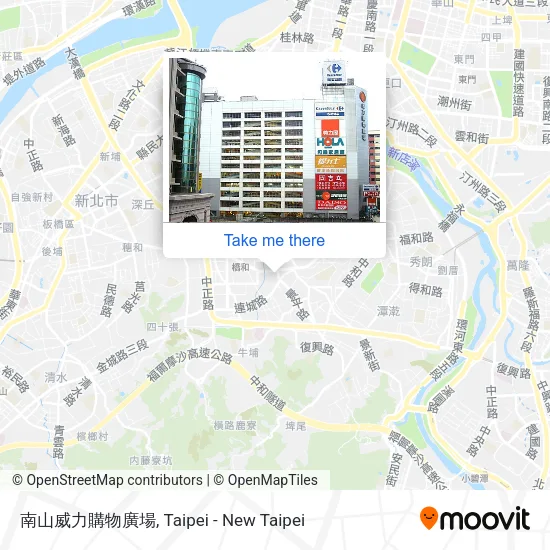 南山威力購物廣場地圖